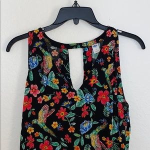 Floral and Bird Dress